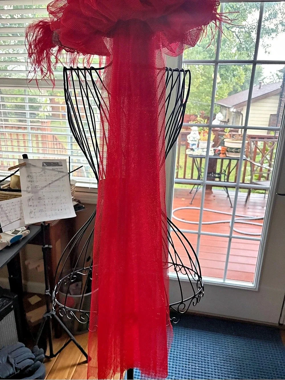 Artifacts Vintage Collections The MaryJean Collection Vintage Red Feather Hat Ve